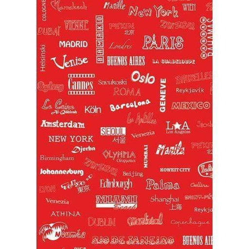 Papel Decopatch FDA512O Nombre de ciudades famosas DECOPATCH CENTROARTESANO