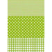 Papel Decopatch FDA548O Rayas y puntos verdes y blanco DECOPATCH CENTROARTESANO