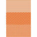 Papel Decopatch FDA596O Rayas y puntos naranjas y blancos DECOPATCH CENTROARTESANO