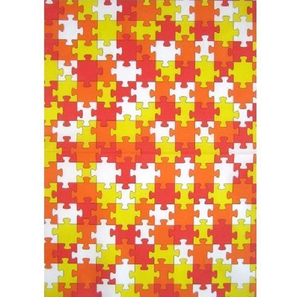 Papel Decopatch FDA627O Puzzle naranja DECOPATCH CENTROARTESANO