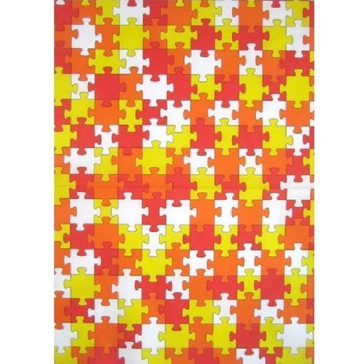Papel Decopatch FDA627O Puzzle naranja DECOPATCH CENTROARTESANO