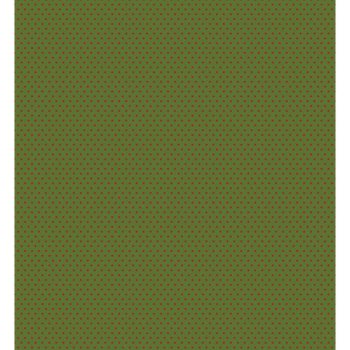 papel decopatch FDA677O verde puntos rojos DECOPATCH CENTROARTESANO