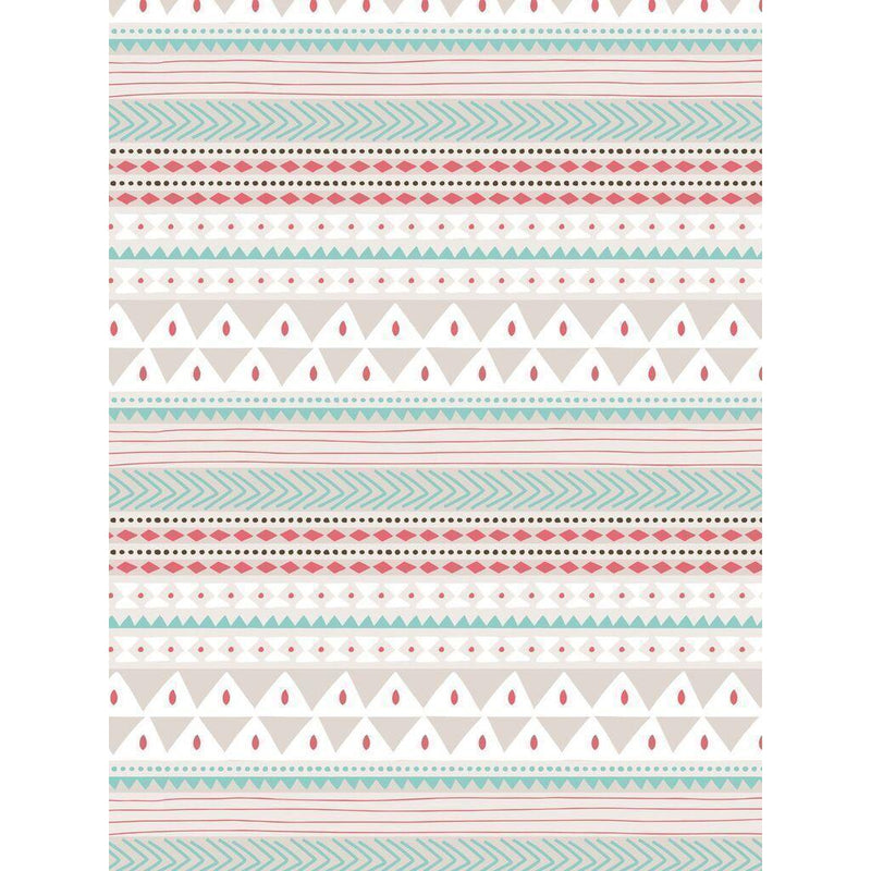 Papel decopatch FDA715O rayas y triangulos DECOPATCH CENTROARTESANO