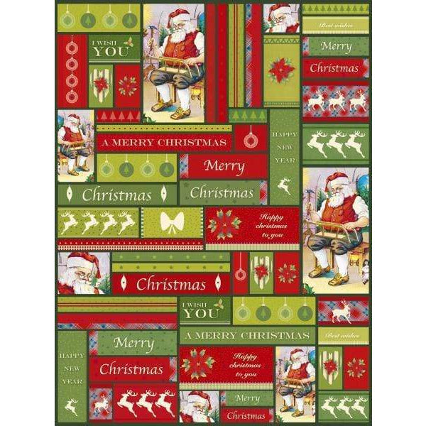 Papel decopatch FDA725O Merry Christmas DECOPATCH CENTROARTESANO