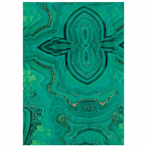 Papel decopatch FDA863C manchas turquesas DECOPATCH CENTROARTESANO