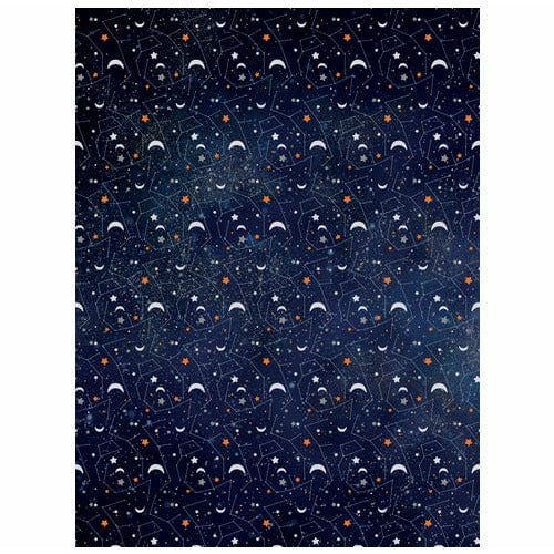 Papel decopatch FDA865C manchas doradas sobre fondo aqua DECOPATCH CENTROARTESANO