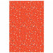 Papel decopatch FDA868C fondo color coral con estrellas azul y blanco DECOPATCH CENTROARTESANO