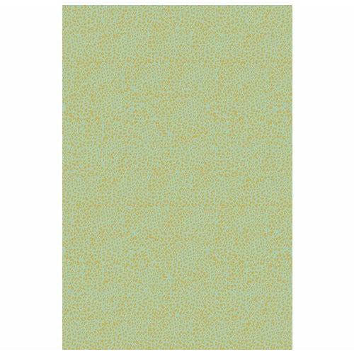 Papel decopatch FDA870C manchas doradas sobre fondo aqua DECOPATCH CENTROARTESANO