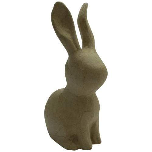 Decopatch paper mache figure SA216O Rabbit with long ears