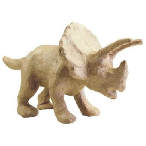 Papel mache triceratops SA181O DECOPATCH CENTROARTESANO