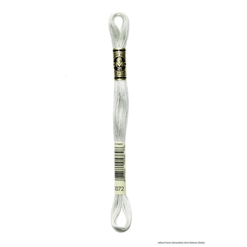 Hilo Bordar Mouliné Special DMC Tonos blanco a Negro DMC 3072 CENTROARTESANO