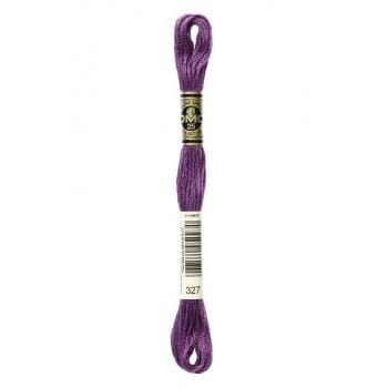 Hilo Bordar Mouliné Special DMC Tonos Lila a Violeta DMC 327 CENTROARTESANO