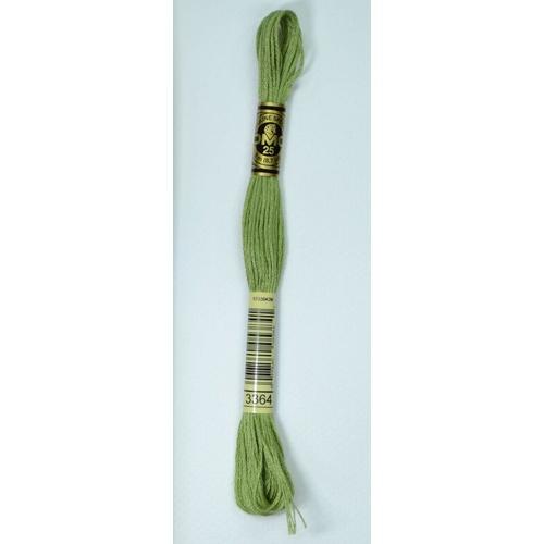 DMC Special Mouliné Embroidery Thread Green Tones