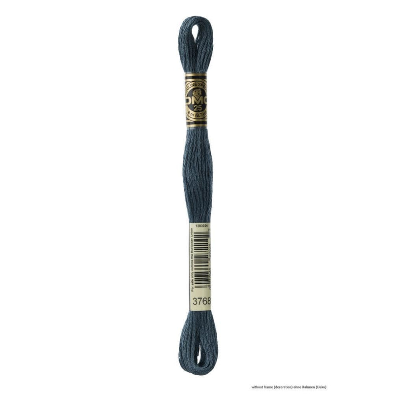 Hilo Bordar Mouliné Special DMC Tonos Azules a turquesas DMC 3768 CENTROARTESANO