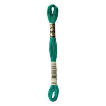 Mouliné Special DMC Embroidery Thread Turquoise to Green Tones