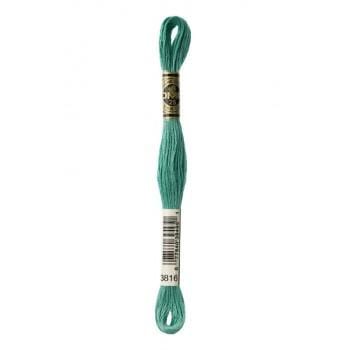 Mouliné Special DMC Embroidery Thread Turquoise to Green Tones