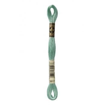 Mouliné Special DMC Embroidery Thread Turquoise to Green Tones