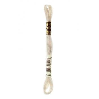 Hilo Bordar Mouliné Special DMC Tonos blanco a Negro DMC 3866 CENTROARTESANO