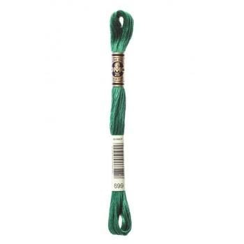 DMC Special Mouliné Embroidery Thread Green Tones