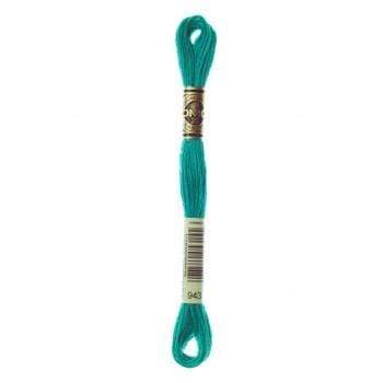 Mouliné Special DMC Embroidery Thread Turquoise to Green Tones