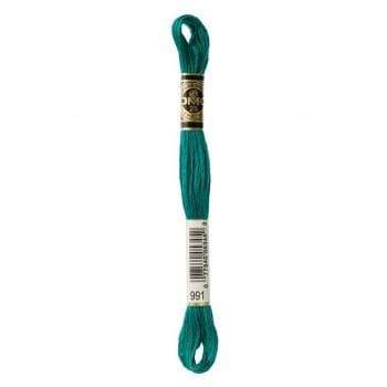 Mouliné Special DMC Embroidery Thread Turquoise to Green Tones