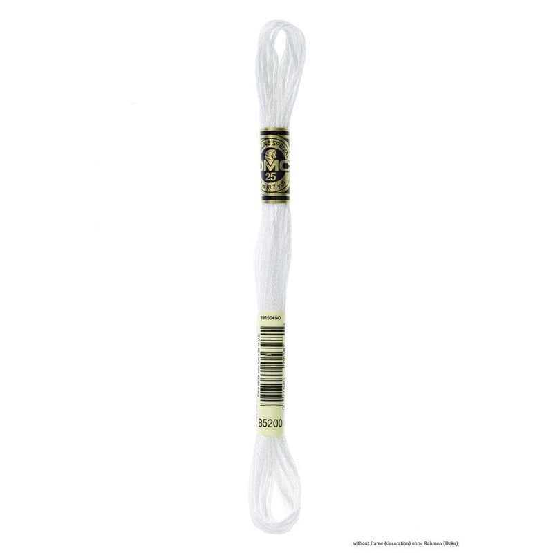 Hilo Bordar Mouliné Special DMC Tonos blanco a Negro DMC B5200 CENTROARTESANO