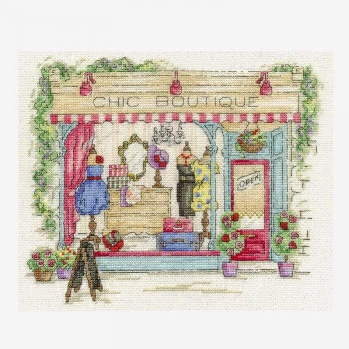 DMC Kit punto de cruz Chic boutique BK1543 DMC CENTROARTESANO