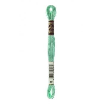 Mouliné Special DMC Embroidery Thread Turquoise to Green Tones