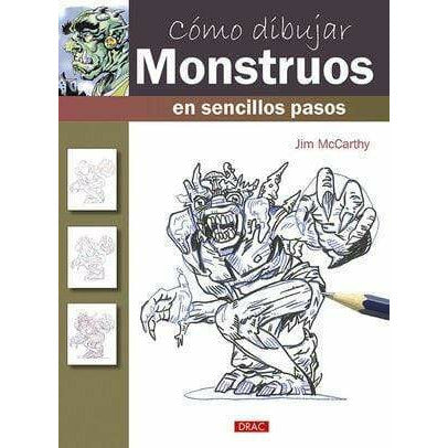Drac como dibujar en sencillos pasos Monstruos DRAC CENTROARTESANO