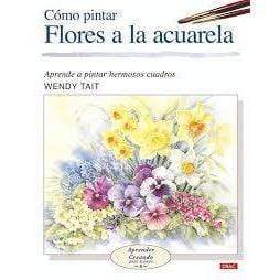 Drac como pintar flores a la acuarela DRAC CENTROARTESANO