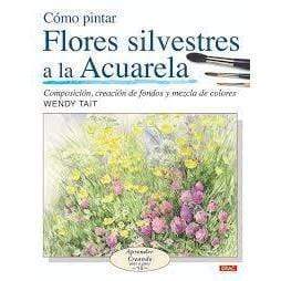 Drac como pintar flores silvestres DRAC CENTROARTESANO