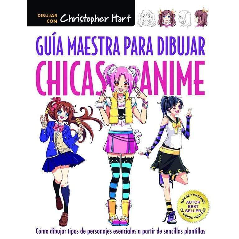 Drac guia maestra para dibujar chicas anime DRAC CENTROARTESANO