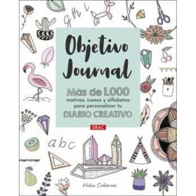 Drac Objetivo journal mas de 1000 motivos y alfabetos para personalizar tu diario DRAC CENTROARTESANO