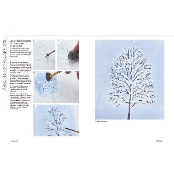 Drac paisajes nevados a la acuarela DRAC CENTROARTESANO