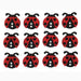 Set botones decorativos 6940 Mariquitas DRESS IT UP CENTROARTESANO