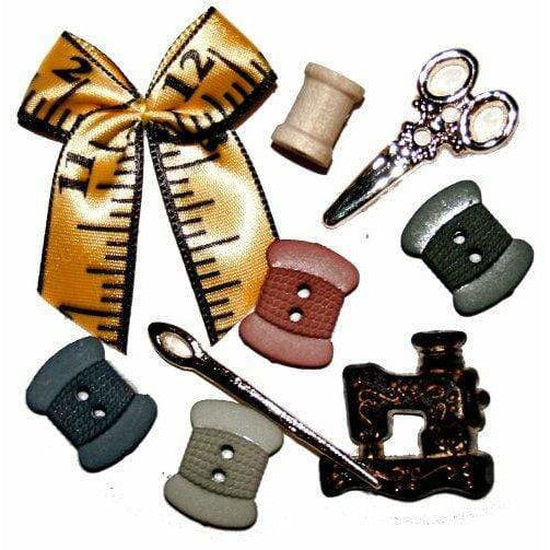 Set botones decorativos A Stitch in Time 348 DRESS IT UP CENTROARTESANO