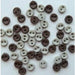 Set botones decorativos micro mini redondos 4mm gris 9522 DRESS IT UP CENTROARTESANO