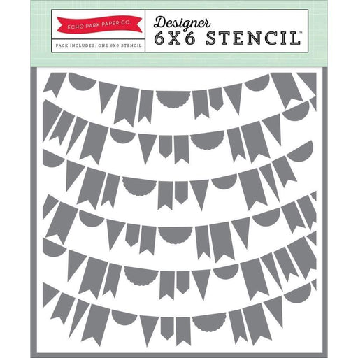 Echo park plantilla 6x6 PC103033 banderines ECHO PARK CENTROARTESANO