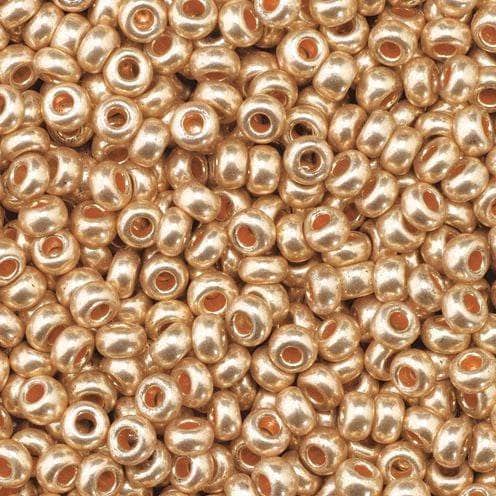 Abalorios Indian beads opacas 2,6mm 17g 1022193 cobre EFCO CENTROARTESANO