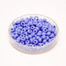 Abalorios Indian beads opacas 3,5mm 17g azul vaquero EFCO CENTROARTESANO