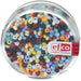Abalorios Indian beads opacas 3,5mm 17g colores surtidos EFCO CENTROARTESANO