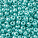 Abalorios Indian beads opacas 3,5mm 17g turquesa EFCO CENTROARTESANO