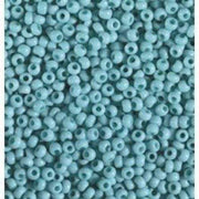 Abalorios Indian beads opacas 3,5mm 17g turquesa pastel EFCO CENTROARTESANO