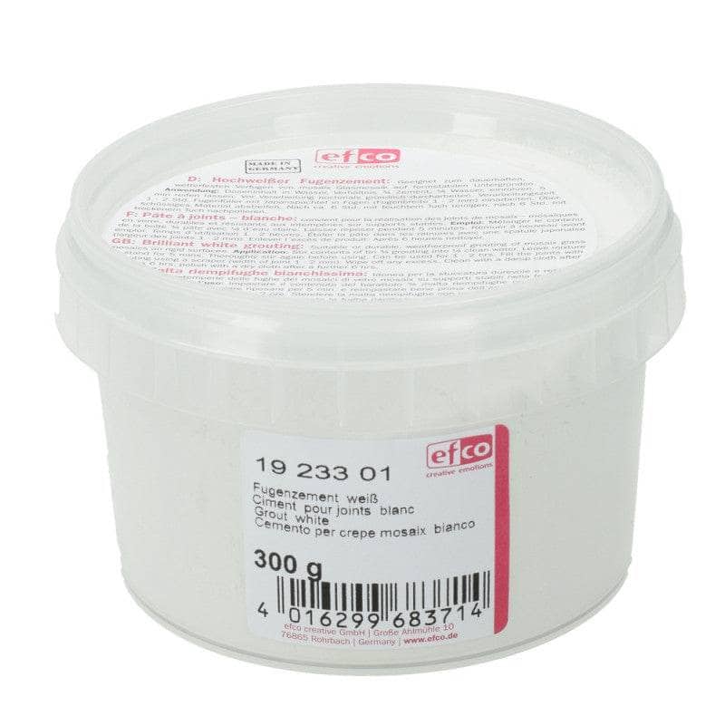 Cemento blanco para teselas 300gr 1923301 EFCO CENTROARTESANO