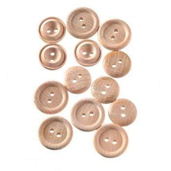 Efco wooden button 15-19mm 10ud 1174510