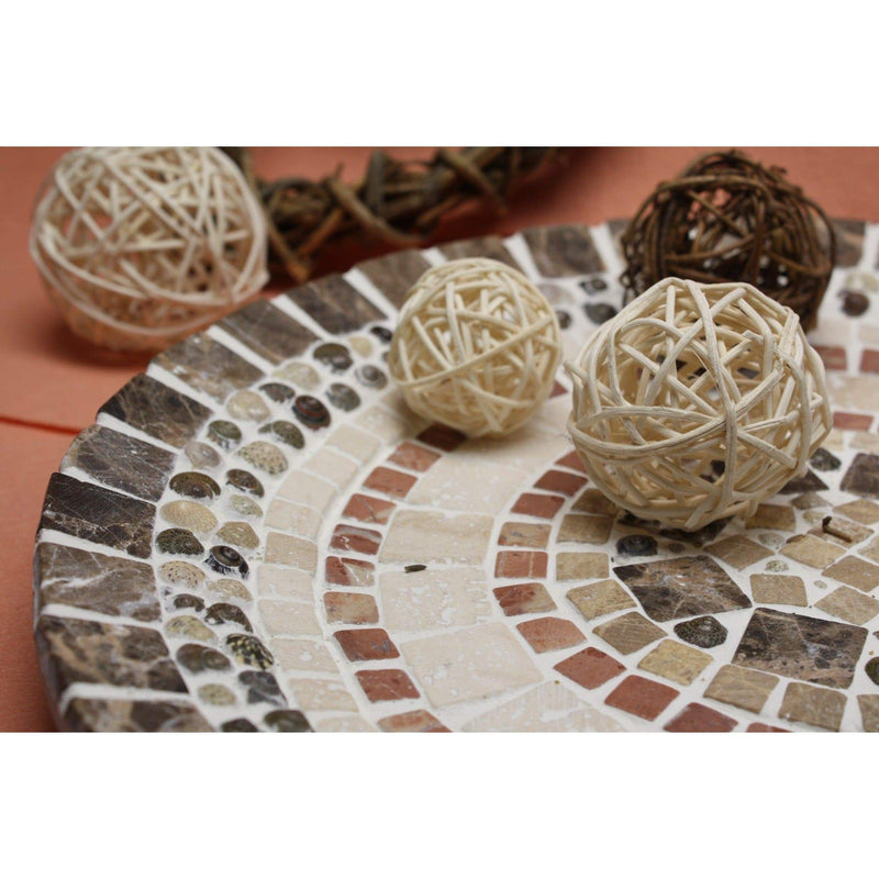 Efco Mosaix pur 200gr 20x20x4 2294879 marron oscuro EFCO CENTROARTESANO