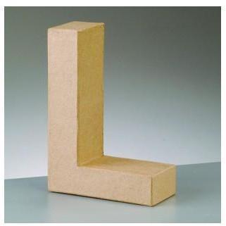 Letra 10x3cm L EFCO CENTROARTESANO