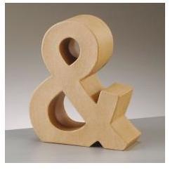 Letra 17.5x5.5cm & EFCO CENTROARTESANO