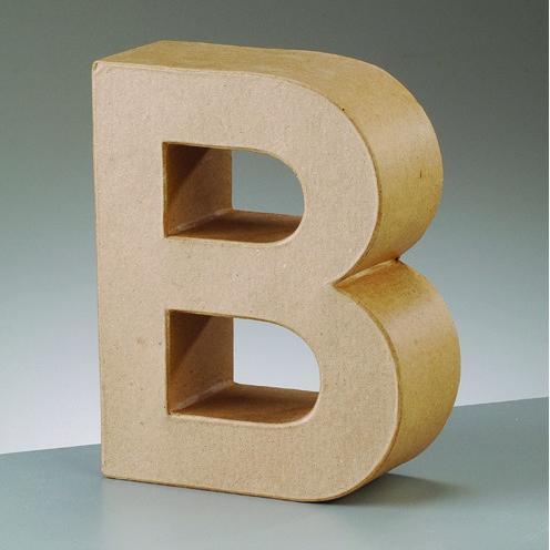 Letra 17.5x5.5cm B EFCO CENTROARTESANO
