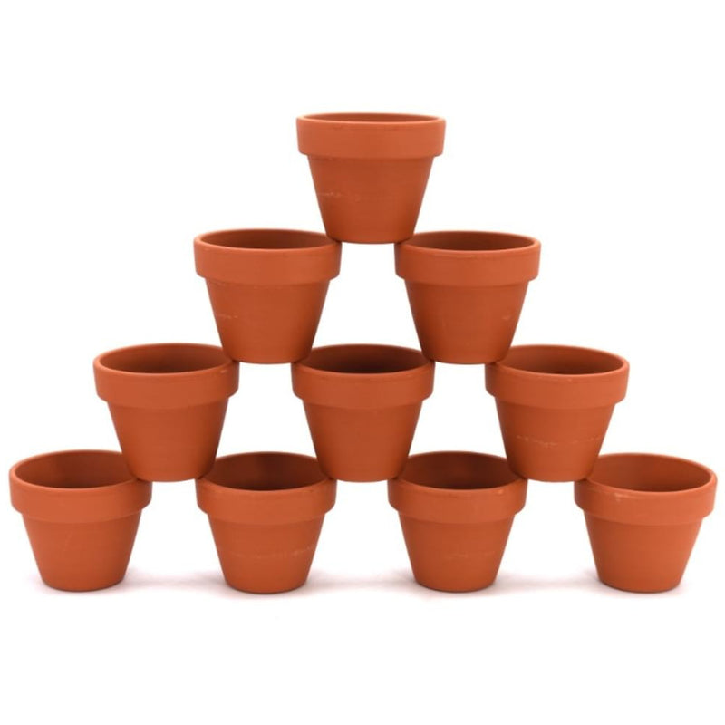 maceta terracota mini 2,4x2 20ud 3405002 EFCO CENTROARTESANO